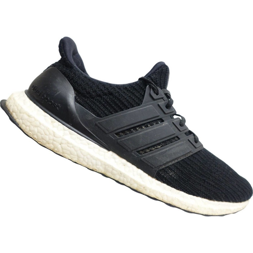ADIDAS Men UltraBoost 4.0 Shoes Core Black Sz 12.5 Sneakers Athletic